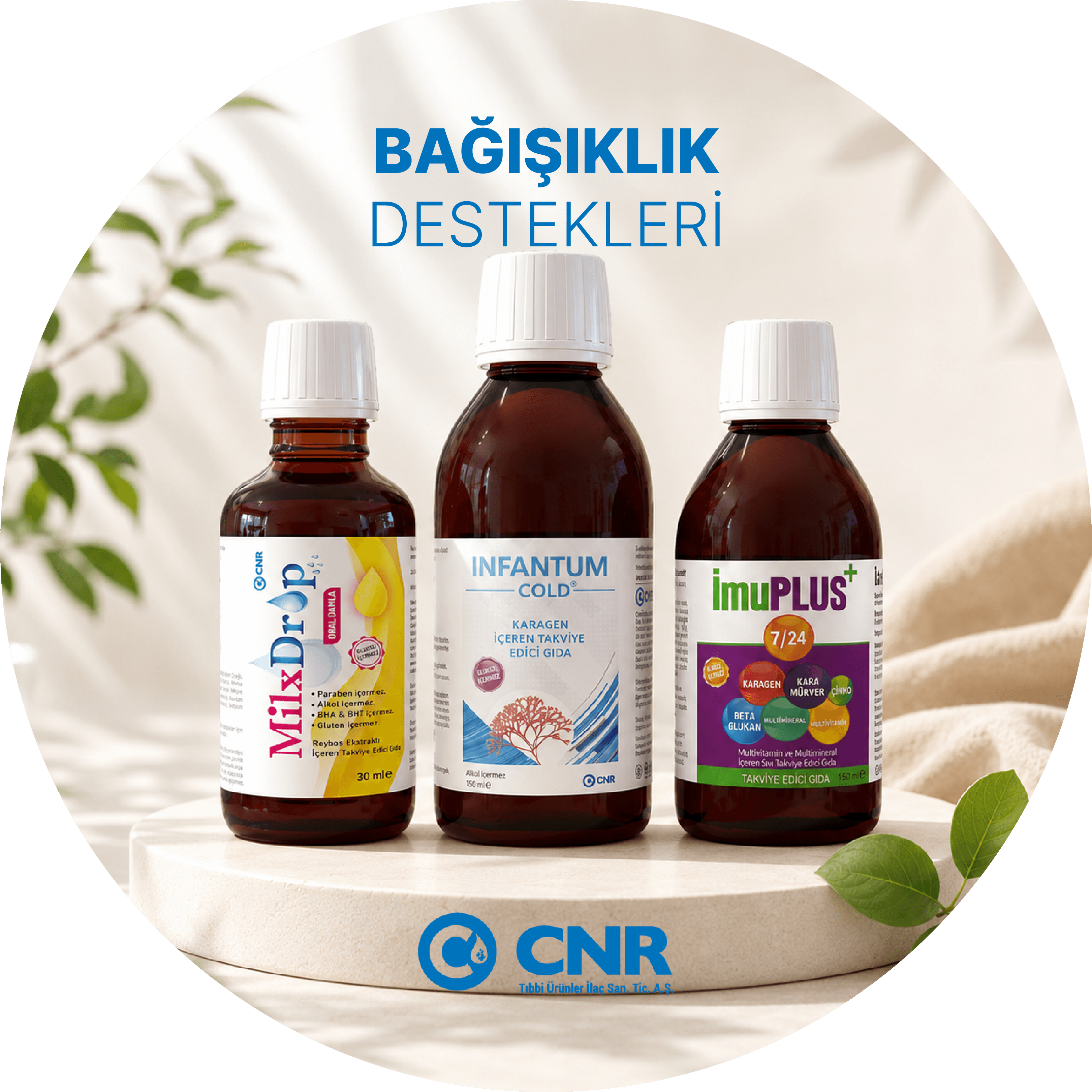 BAĞIŞIKLIK DESTEKLERİ