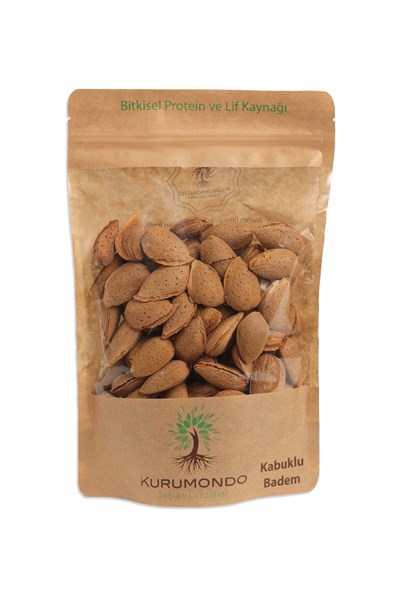 KABAKLU BADEM 650 gr  15'li PAKET (650X15)