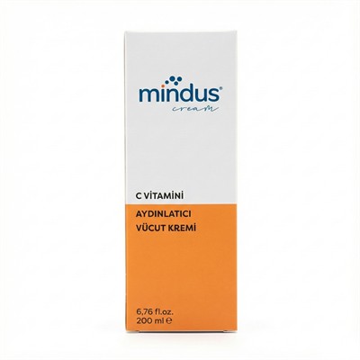 Cilt Aydınlatıcı, Ton Eşitleyici, Nemlendirici C Vitamini Vücut Kremi 200 ml