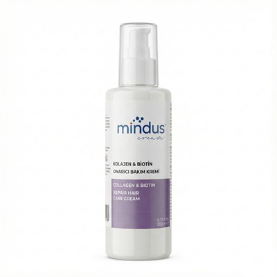 Kolajen & Biotin Onarıcı Saç Bakım Kremi 200 ml
