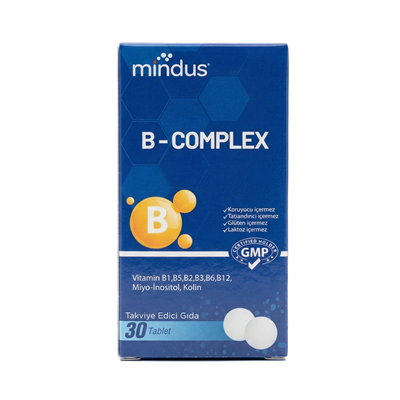 Mindus B Complex 30 Tablet