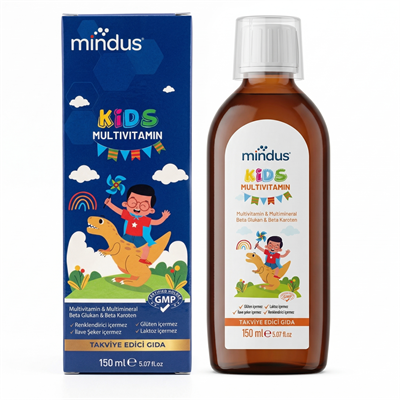 Mindus Kids Multivitamin Şurup 150 ml