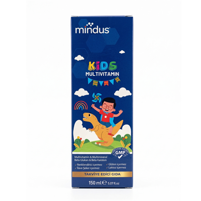 Mindus Kids Multivitamin Şurup 150 ml