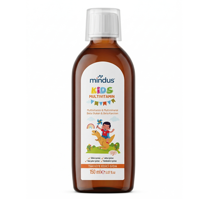 Mindus Kids Multivitamin Şurup 150 ml