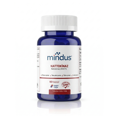 Mindus Nattokinaz 60 Kapsül