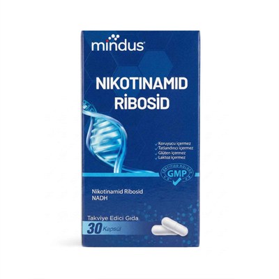 Mindus Nikotinamid Ribosid (NR) 30 Kapsül