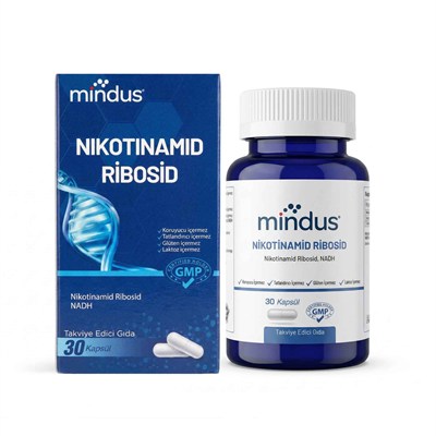 Mindus Nikotinamid Ribosid (NR) 30 Kapsül