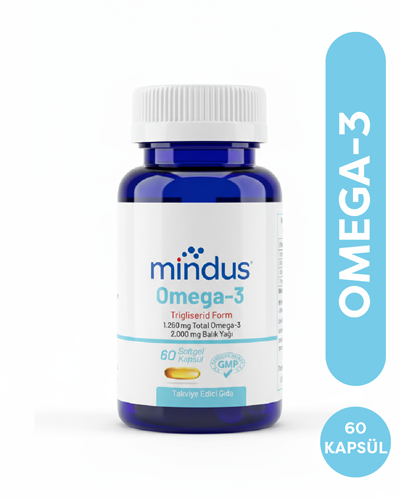 Omega-3 Balık Yağı 60 Softgel Kapsül