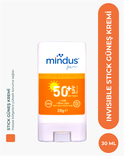 Yüksek Korumalı Yeni Nesil Filtreli Suya Dayanıklı Sun Stick Güneş Kremi 50+ SPF 20 gr