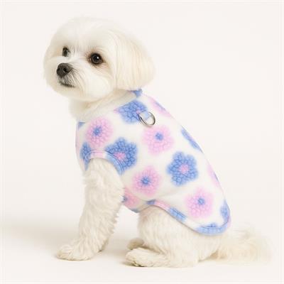 DolcePets Çiçekli Yelek/Mor