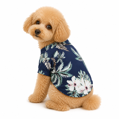 DolcePets Hawaii/Lacivert Gömlek