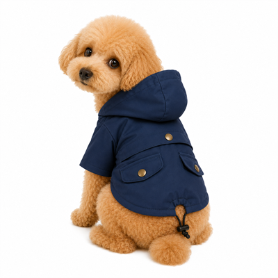 DolcePets Köpek Yağmurluğu Lacivert