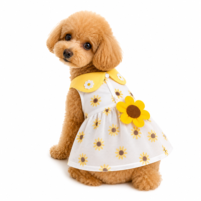 DolcePets SunFlower Dress/Ayçiçeği Elbise