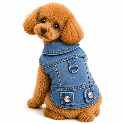 DolcePets Tasmalı Kot Ceket