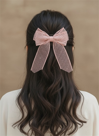 Dantel Fiyonk Toka, Yetişkin Kadın Otomatik Son Trend Fiyonk Toka Hediyelik El Yapımı Tasarım