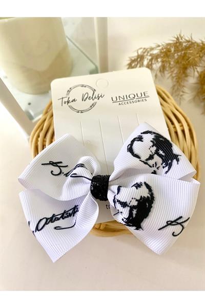 23 Nisan 29 Ekim Kırmızı Beyaz Son Trend Fiyonk Toka, Kurdele Hand Made Çocuk Pens Fiyonk Toka