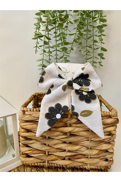 Acı Kahve Kahve Krem El Yapımı Kendinden Desenli Yeni Moda Otomatik Fiyonk Toka
