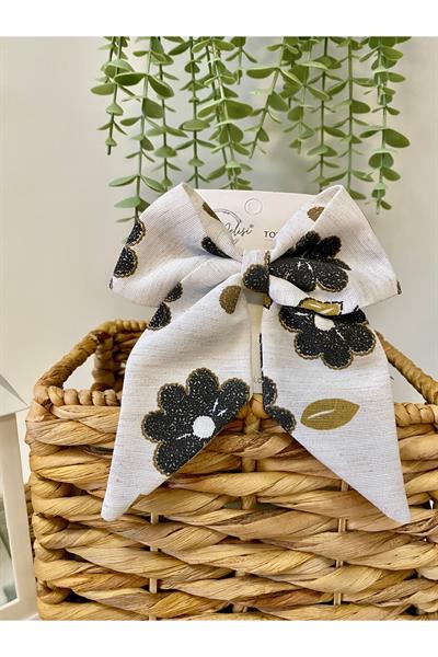 Acı Kahve Kahve Krem El Yapımı Kendinden Desenli Yeni Moda Otomatik Fiyonk Toka