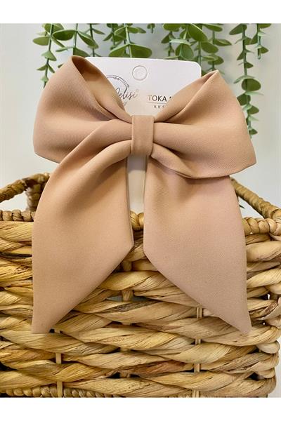 Camel Rengi Otomatik Fiyonk Toka, Camel El Yapımı Toka