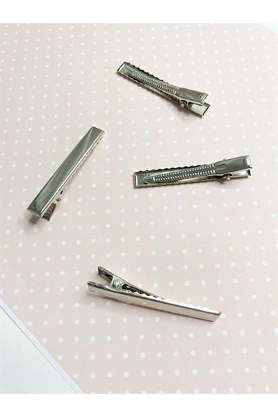 El Yapımı Premium Seri Son Trend Puantiyeli Pens Fiyonk Toka, Kurdele Çocuk Somon Rengi Fiyonk Toka