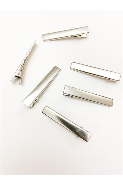 Kendi Tokanı Kendin Yap, Metal Pens Toka, Timsah Toka 4,5 Cm. 12 Adet – Toka
