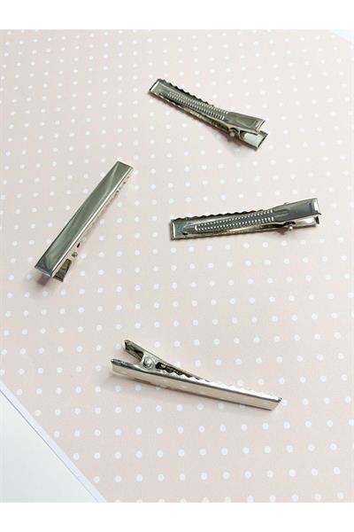 Kendi Tokanı Kendin Yap, Metal Pens Toka, Timsah Toka 5,5 Cm. 10 Adet – Toka