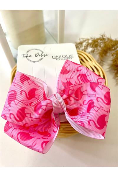 Premium Seri Grosgrain Kurdele Toka, El Yapımı Özel Günler Çocuk Klipsli Toka Hediyelik