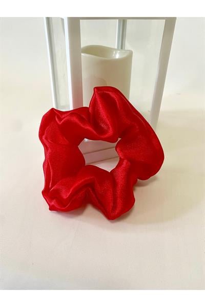Rahat ve Şık Scrunchie Saten Simit Toka