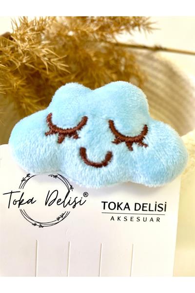 Saçsız Bebek Tokası, Sevimli Saç Acıtmayan Tavşan Geyik Bulut Figürlü Saçsız Bebek Tokası