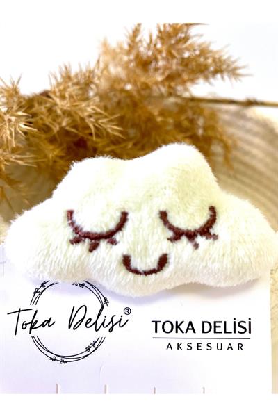 Saçsız Bebek Tokası, Sevimli Saç Acıtmayan Tavşan Geyik Bulut Figürlü Saçsız Bebek Tokası