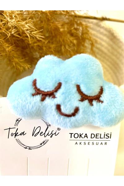 Saçsız Bebek Tokası, Sevimli Saç Acıtmayan Tavşan Geyik Bulut Figürlü Saçsız Bebek Tokası