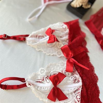 Kırmızı Tül Etek Detaylı Fantazi Kostüm