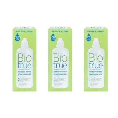 Bio True 3 Adet 300 ml Lens Solüsyonu