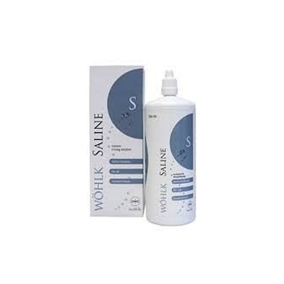 Wöhlk Saline 360 ml Sert Lens Solüsyonu