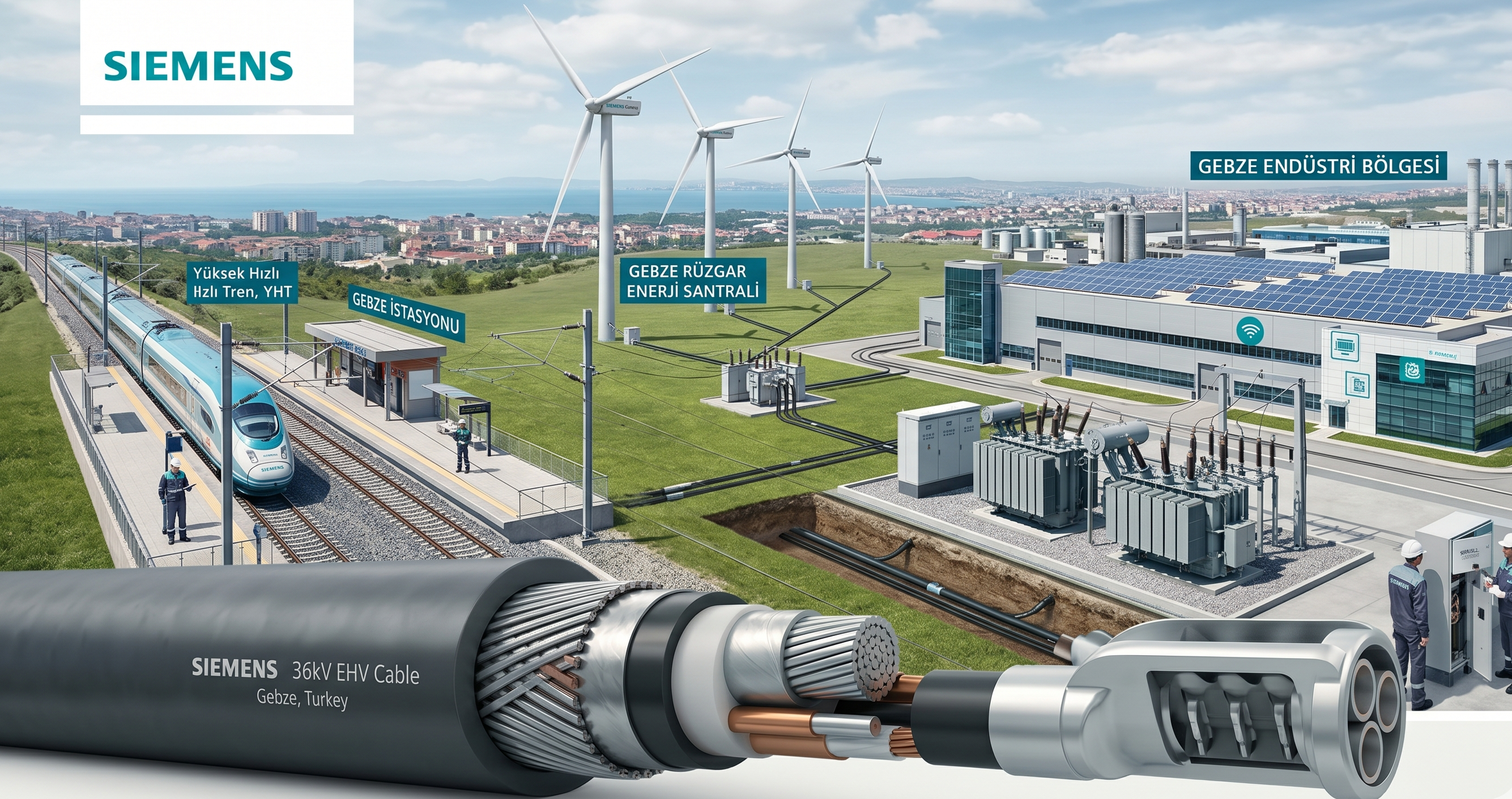 Siemens Güç Kabloları