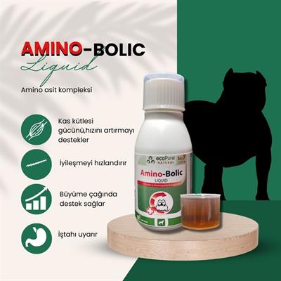 Amino-Bolic® Liquid Aminoasit Takviyesi Dog 120ml