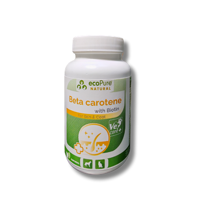 Beta Carotene & Biotin® Powder Kedi ve Köpek için Deri & Tüy Bakım Desteği  90g