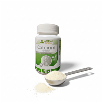 Calcium Powder Kedi & Köpek İçin Doğal Kalsiyum Takviyesi 40gr