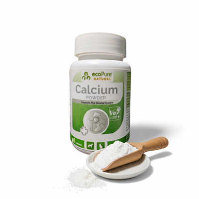 Calcium Powder Kedi & Köpek İçin Doğal Kalsiyum Takviyesi 90g