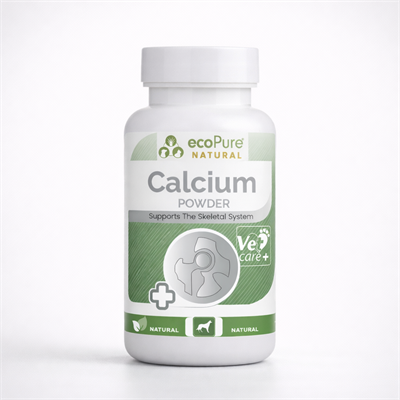 Calcium Powder Kedi & Köpek İçin Doğal Kalsiyum Takviyesi 90g