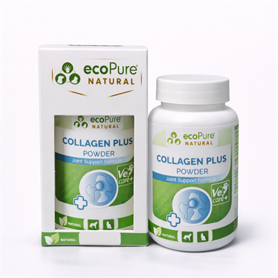 Collagen Plus powder ® Kedi ve Köpekler için Kalça Eklem Desteği  40g