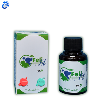 FeliFit – Kedi ve Köpekler İçin L‑Karnitin ve Taurin İçeren Kilo Kontrol Takviyesi