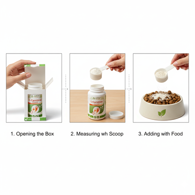 L-Carnitine® Powder Kedi & Köpek 40g