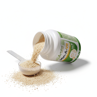 Min-A-Vit® Powder Vitamin, Mineral, Aminoasit Desteği 50g