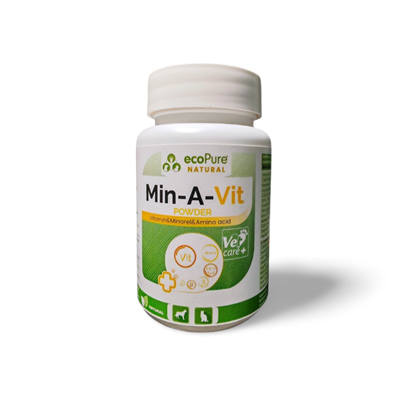 Min-A-Vit® Powder Vitamin, Mineral, Aminoasit  90g