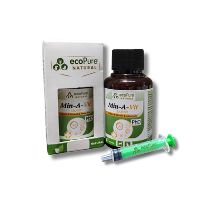 Min-A-Vit® Liquid Dog & Cat 50ml Vitamin, Mineral, Amino Asit Desteği