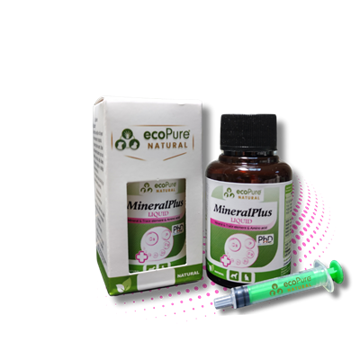 MineralPlus® Liquid Kedi & Köpek Mineral desteği 50ml