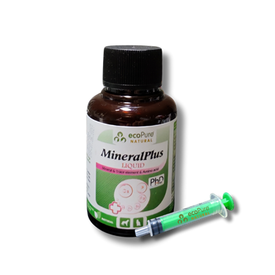 MineralPlus® Liquid Kedi & Köpek Mineral desteği 50ml