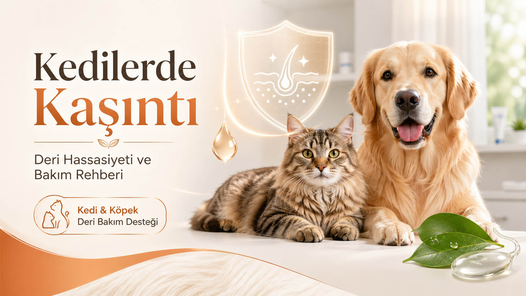 kedilerde kaşıntı ve deri hassasiyeti bakım rehberi,kedim kaşınıyor deri kızarıklığı ve tüy dökülmesi nedenleri,kedi ve köpeklerde deri hassasiyeti ve lokal bakım desteği