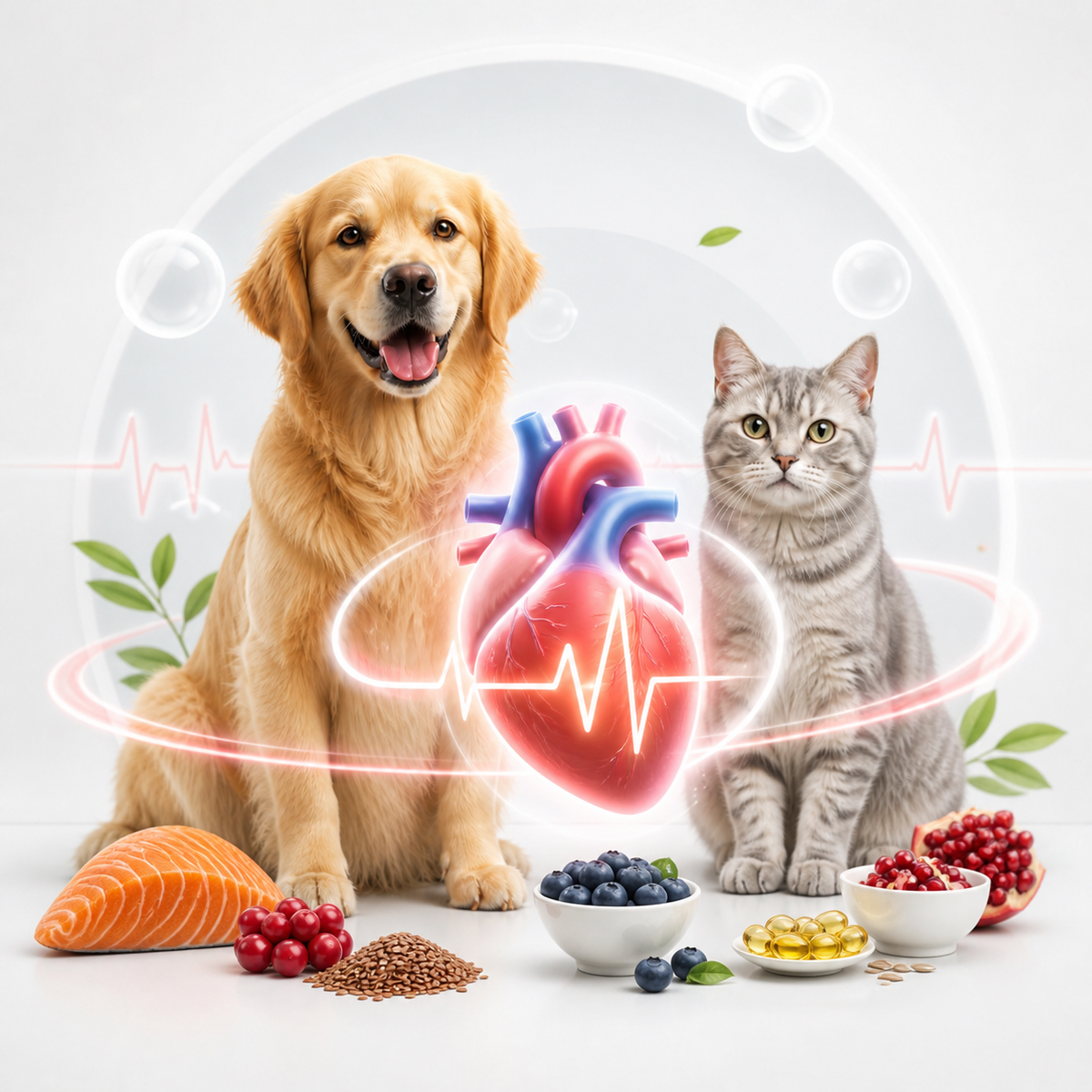 Kalp Sağlığı kedi köpek destek ürünleri